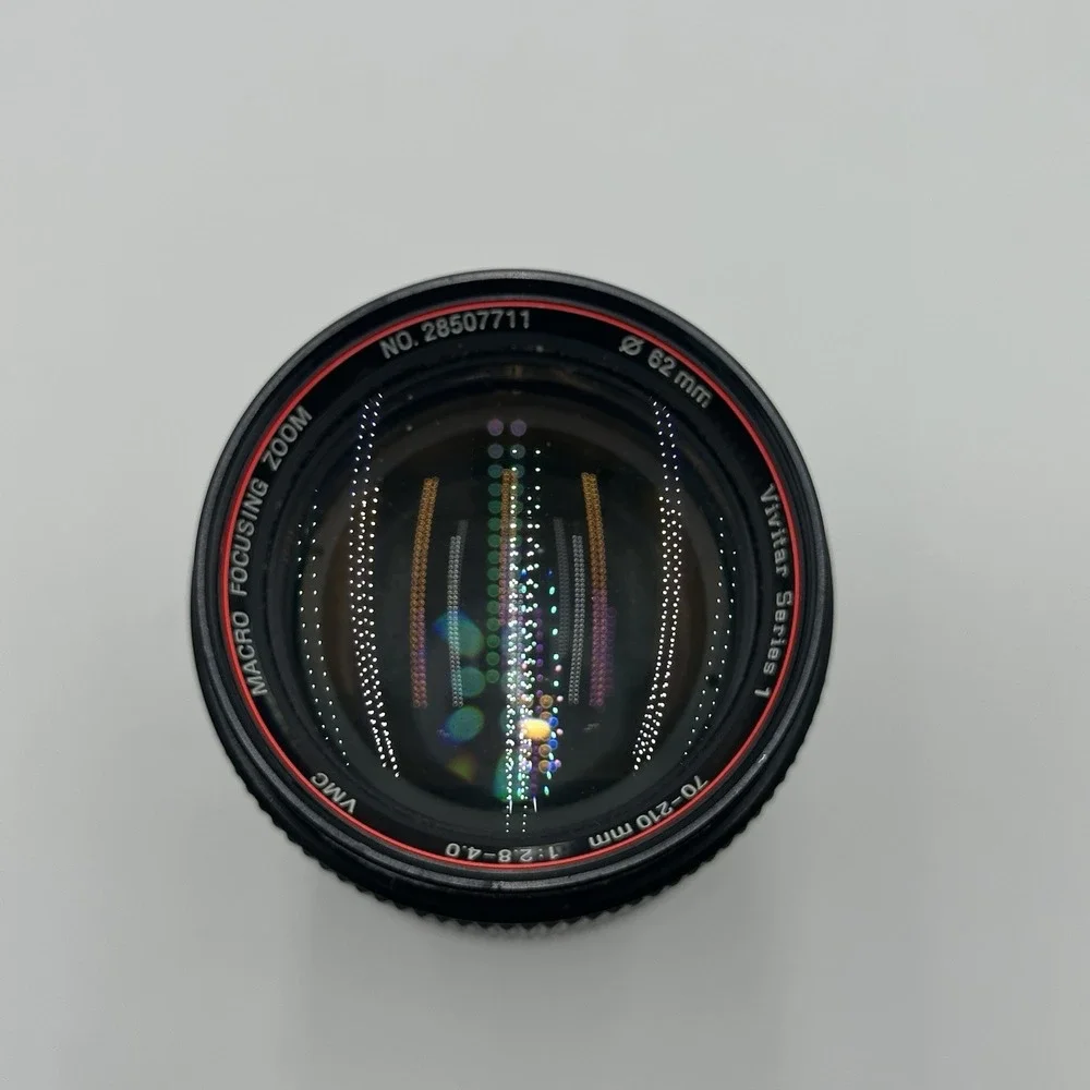 Vivitar 70-210mm f/2.8-4 Series 1 VMC Macro Breech Lock Lens for Canon FD-Mount